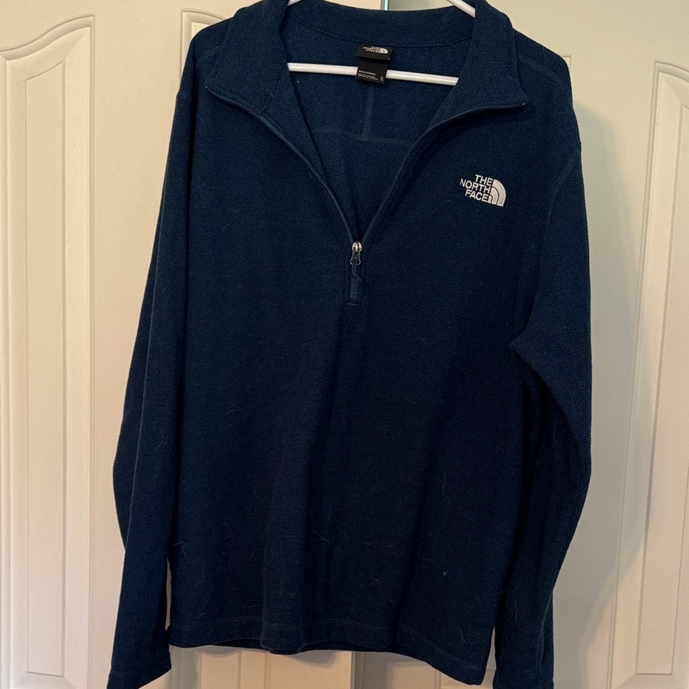 The North Face Dark Blue Half-Zip Fleece